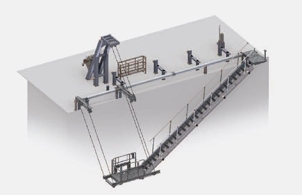 PILOT PLATFORM LADDER SYSTEM